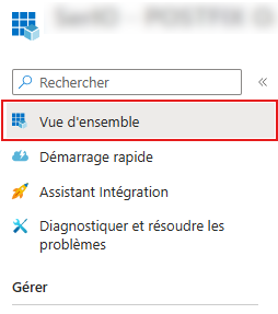 Vue d&rsquo;ensemble de l&rsquo;application Entra ID